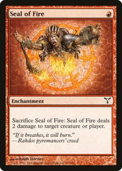 Seal of Fire [Dissension] | Exor Games Dartmouth