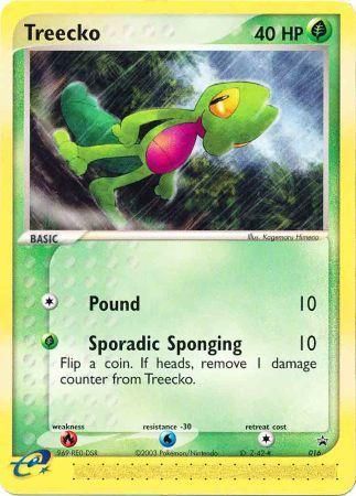 Treecko (016) (Non-Holo) [Nintendo: Black Star Promos] | Exor Games Dartmouth