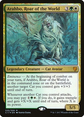 Arahbo, Roar of the World [Commander 2017] | Exor Games Dartmouth