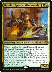 Nazahn, Revered Bladesmith [Commander 2017] | Exor Games Dartmouth