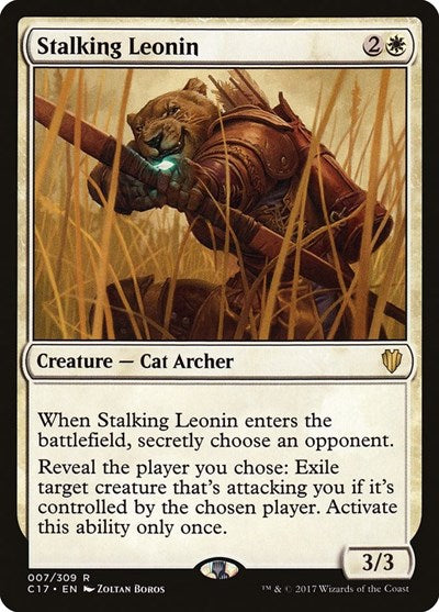 Stalking Leonin [Commander 2017] | Exor Games Dartmouth