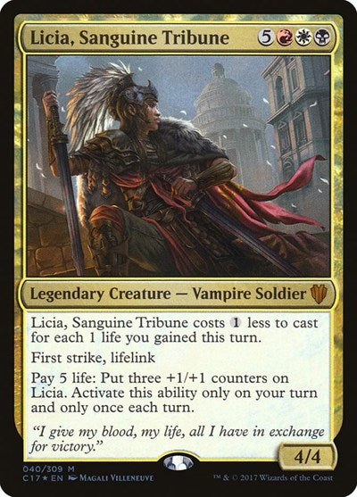 Licia, Sanguine Tribune [Commander 2017] | Exor Games Dartmouth