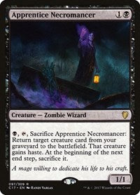 Apprentice Necromancer [Commander 2017] | Exor Games Dartmouth