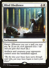 Blind Obedience [Commander 2017] | Exor Games Dartmouth
