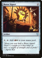 Boros Signet [Commander 2017] | Exor Games Dartmouth