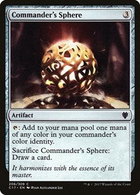 Commander's Sphere [Commander 2017] | Exor Games Dartmouth