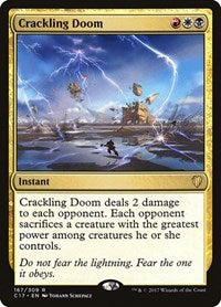 Crackling Doom [Commander 2017] | Exor Games Dartmouth