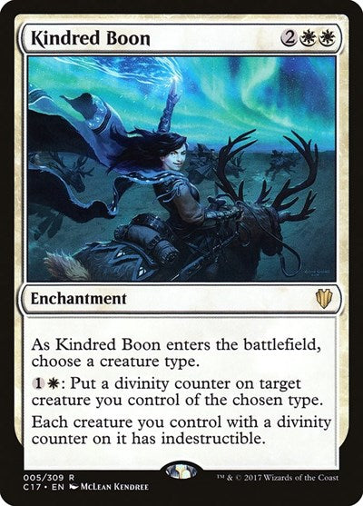 Kindred Boon [Commander 2017] | Exor Games Dartmouth