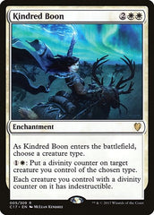 Kindred Boon [Commander 2017] | Exor Games Dartmouth