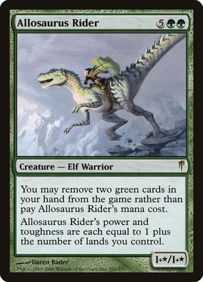 Allosaurus Rider [Coldsnap] | Exor Games Dartmouth