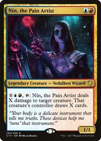 Nin, the Pain Artist [Commander 2017] | Exor Games Dartmouth