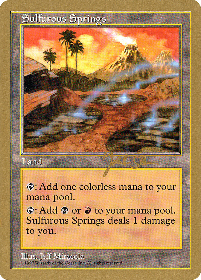 Sulfurous Springs (Jakub Slemr) [World Championship Decks 1997] | Exor Games Dartmouth