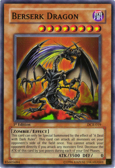 Berserk Dragon [DCR-019] Super Rare | Exor Games Dartmouth