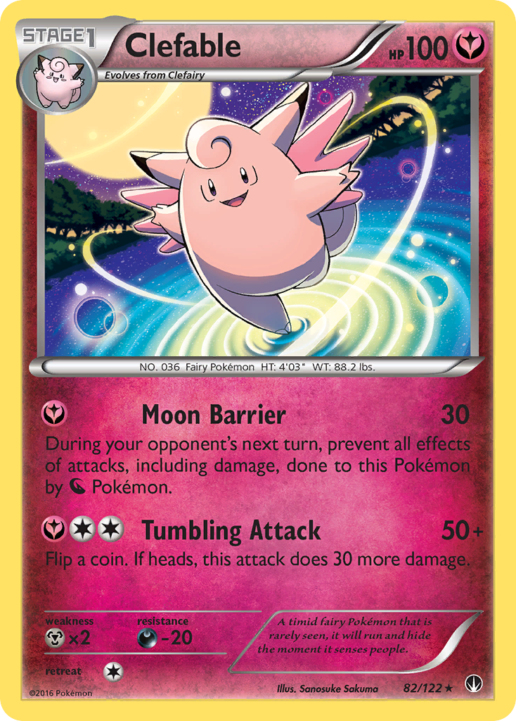 Clefable (82/122) [XY: BREAKpoint] | Exor Games Dartmouth