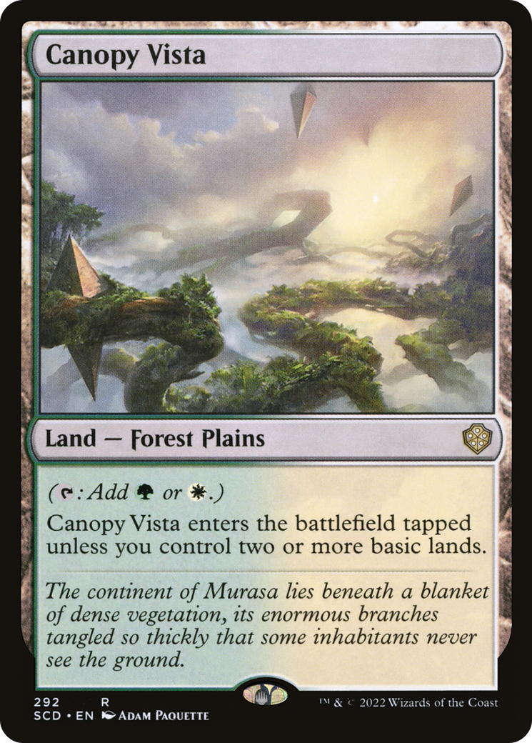 Canopy Vista [Starter Commander Decks] | Exor Games Dartmouth