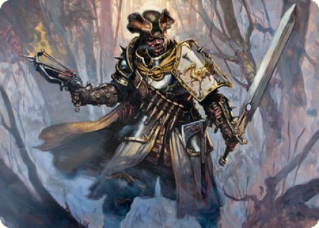 Brutal Cathar Art Card [Innistrad: Midnight Hunt Art Series] | Exor Games Dartmouth