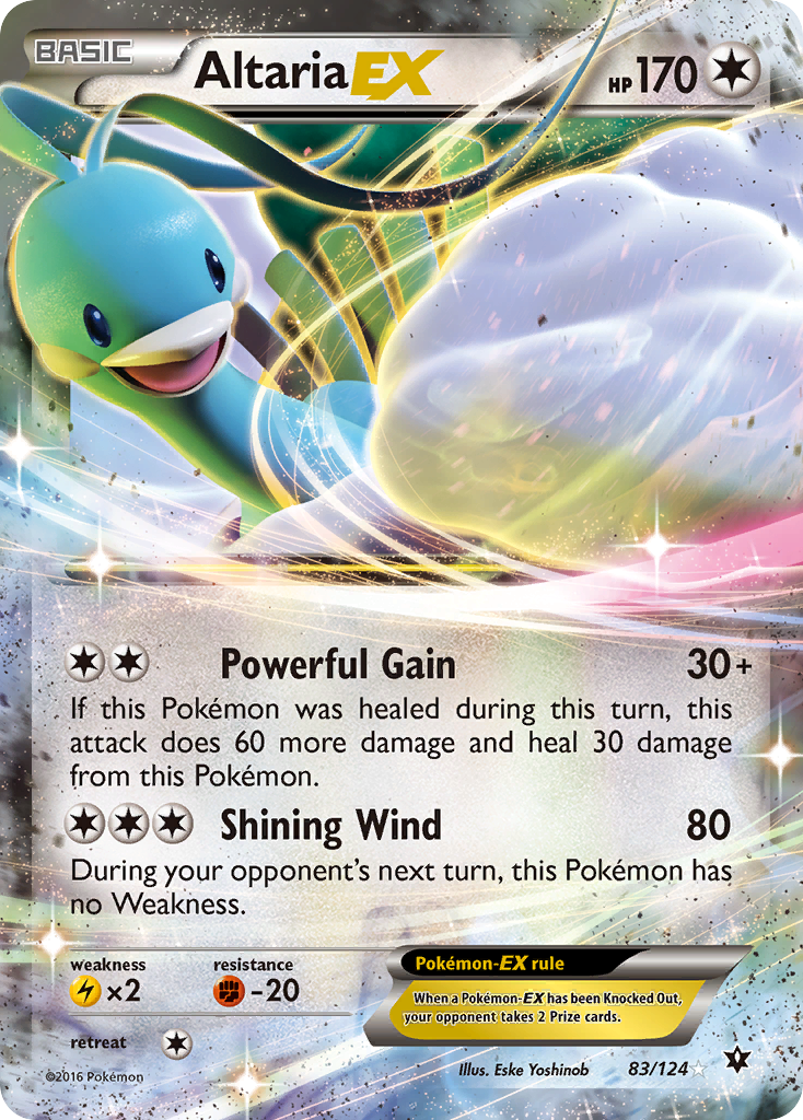 Altaria EX (83/124) [XY: Fates Collide] | Exor Games Dartmouth