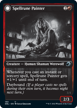 Spellrune Painter // Spellrune Howler [Innistrad: Double Feature] | Exor Games Dartmouth