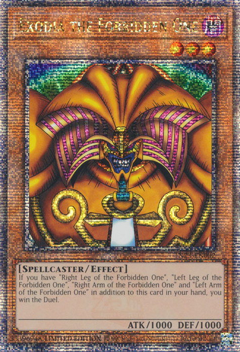 Exodia the Forbidden One [TN23-EN002] Quarter Century Secret Rare | Exor Games Dartmouth