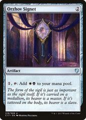 Orzhov Signet [Commander 2017] | Exor Games Dartmouth