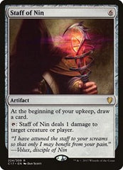 Staff of Nin [Commander 2017] | Exor Games Dartmouth