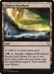 Blighted Woodland [Commander 2017] | Exor Games Dartmouth