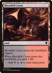 Bloodfell Caves [Commander 2017] | Exor Games Dartmouth