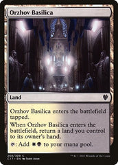 Orzhov Basilica [Commander 2017] | Exor Games Dartmouth