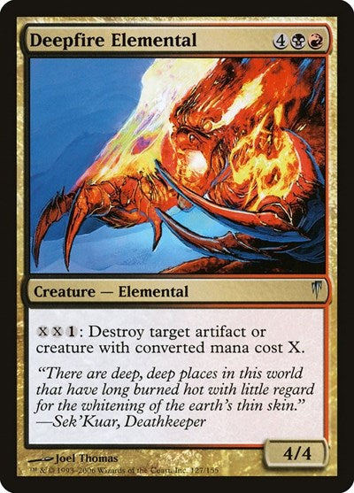 Deepfire Elemental [Coldsnap] | Exor Games Dartmouth