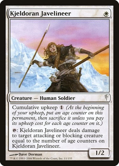 Kjeldoran Javelineer [Coldsnap] | Exor Games Dartmouth