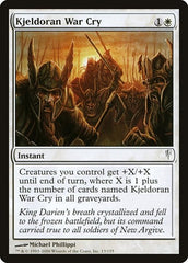Kjeldoran War Cry [Coldsnap] | Exor Games Dartmouth