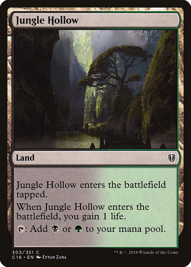 Jungle Hollow [Commander 2016] | Exor Games Dartmouth