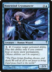 Rimewind Cryomancer [Coldsnap] | Exor Games Dartmouth