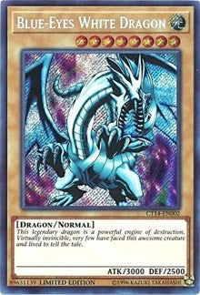 Blue-Eyes White Dragon [CT14-EN002] Secret Rare | Exor Games Dartmouth