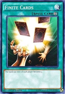 Finite Cards [MP17-EN037] Common | Exor Games Dartmouth