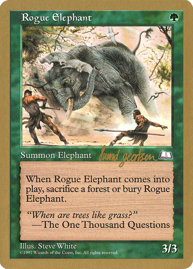Rogue Elephant (Svend Geertsen) [World Championship Decks 1997] | Exor Games Dartmouth