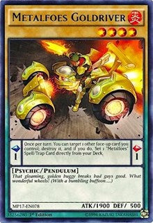 Metalfoes Goldriver [MP17-EN078] Rare | Exor Games Dartmouth