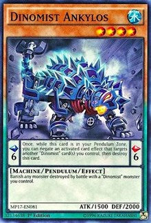 Dinomist Ankylos [MP17-EN081] Common | Exor Games Dartmouth