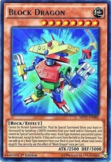 Block Dragon [MP17-EN085] Ultra Rare | Exor Games Dartmouth