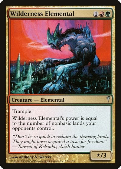 Wilderness Elemental [Coldsnap] | Exor Games Dartmouth