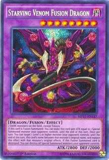 Starving Venom Fusion Dragon [MP17-EN147] Secret Rare | Exor Games Dartmouth