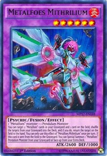 Metalfoes Mithrilium [MP17-EN148] Ultra Rare | Exor Games Dartmouth