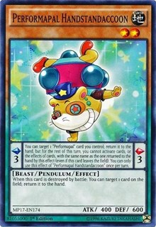 Performapal Handstandaccoon [MP17-EN174] Common | Exor Games Dartmouth