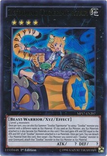 Zoodiac Tigermortar [MP17-EN207] Ultra Rare | Exor Games Dartmouth