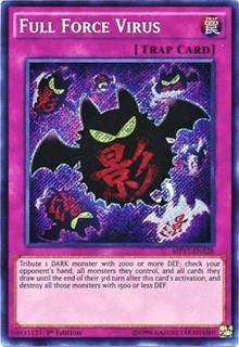 Full Force Virus [MP17-EN228] Secret Rare | Exor Games Dartmouth