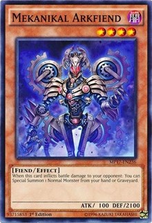 Mekanikal Arkfiend [MP17-EN236] Common | Exor Games Dartmouth
