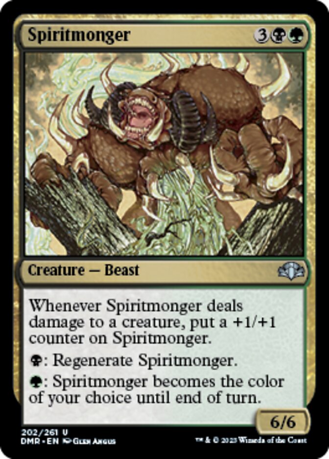 Spiritmonger [Dominaria Remastered] | Exor Games Dartmouth