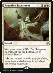 Sanguine Sacrament [Ixalan] | Exor Games Dartmouth