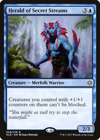 Herald of Secret Streams [Ixalan] | Exor Games Dartmouth