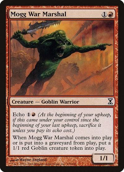 Mogg War Marshal [Time Spiral] | Exor Games Dartmouth
